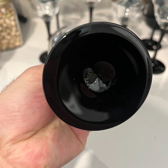 RARE Vintage French Wine Glasses, Julie by Luminarc Set of 8 RARE VINTAGE - Picture 4 of 5